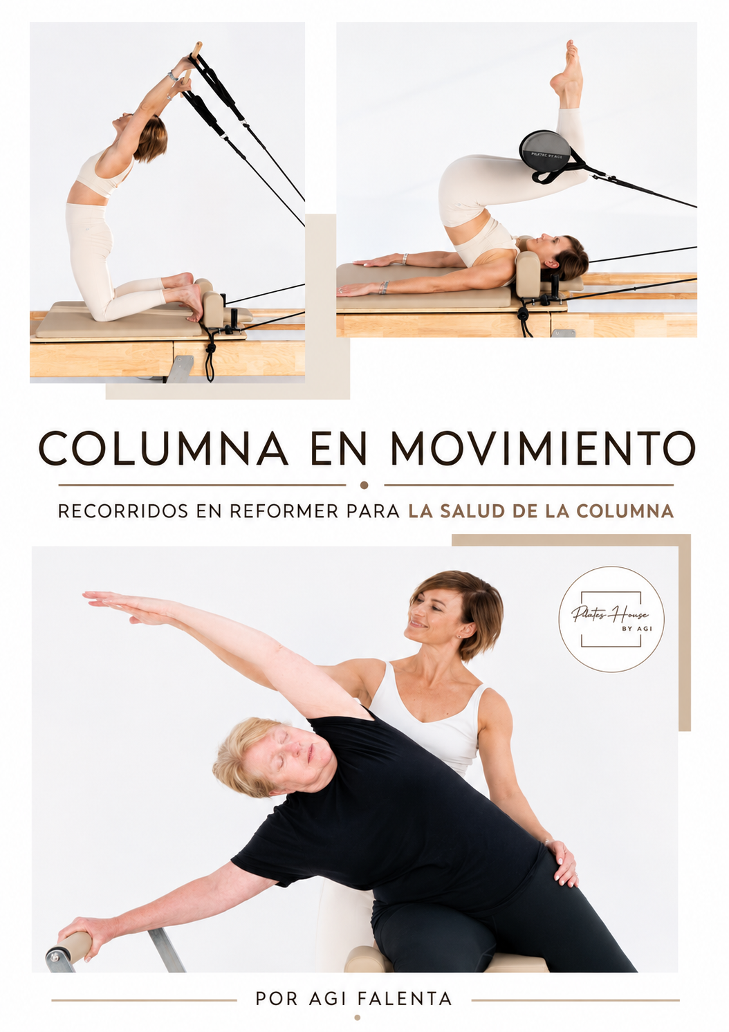 Columna en Movimiento: Recorridos en Reformer para la Salud de la Columna - Manual Digital en PDF