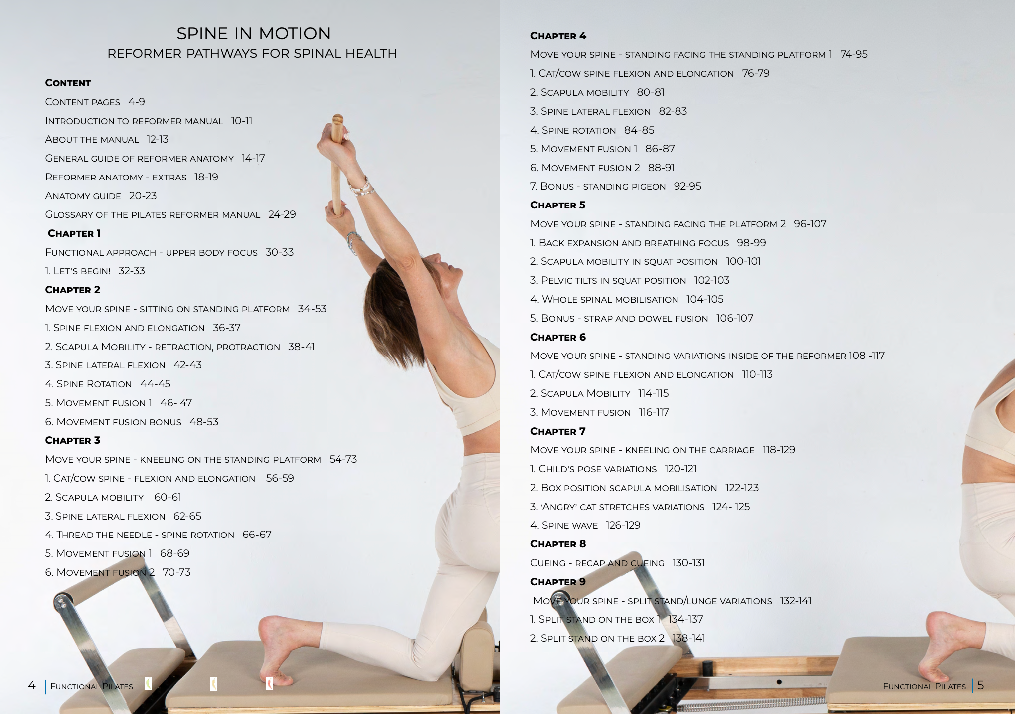 Spine in Motion: Reformer Pathways For Spinal Health - PDF Manual